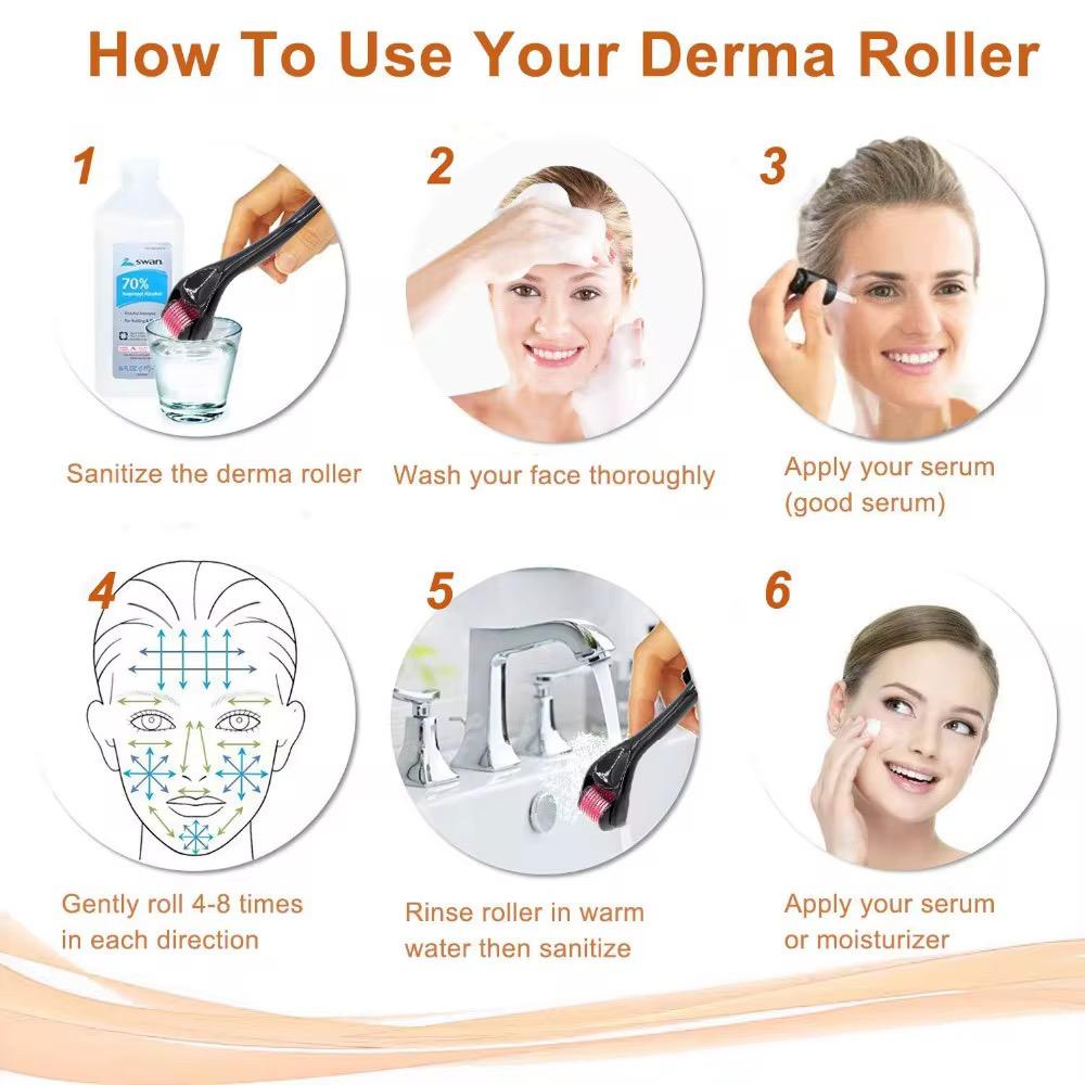 Derma Roller-540 Titanium Needles
